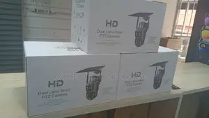 New Ubox Wifi Solar CCTV Camera – Dual Lens PTZ