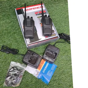 Baofeng Bf-888s Walkie Talkie – Pair 3–5km Range | Crystal Clear Sound