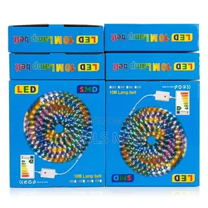 10m Led Strip Snake Light - RGB Multicolor SMD Decor Light for Gypsum