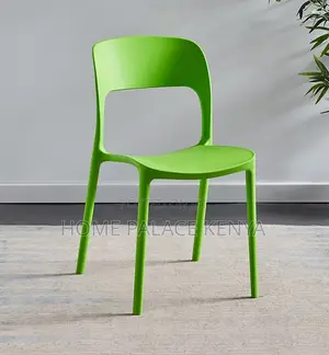 Plastic Chair: Nordic Style Stackable Plastic Dining Chair