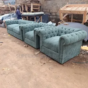 Chesterfield 5 Seater Sofa Set