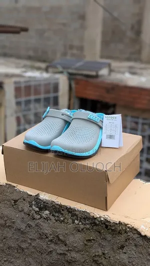 Literide Crocs Sandals Grey Blue Colorway