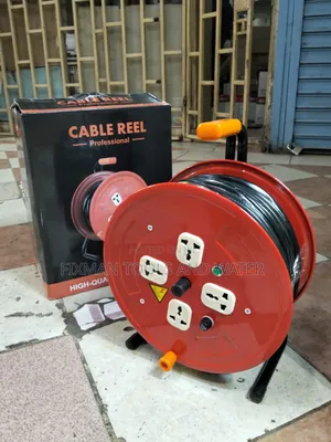 High Current Electrical Cable Extension Reel 25m Long 2.5mm