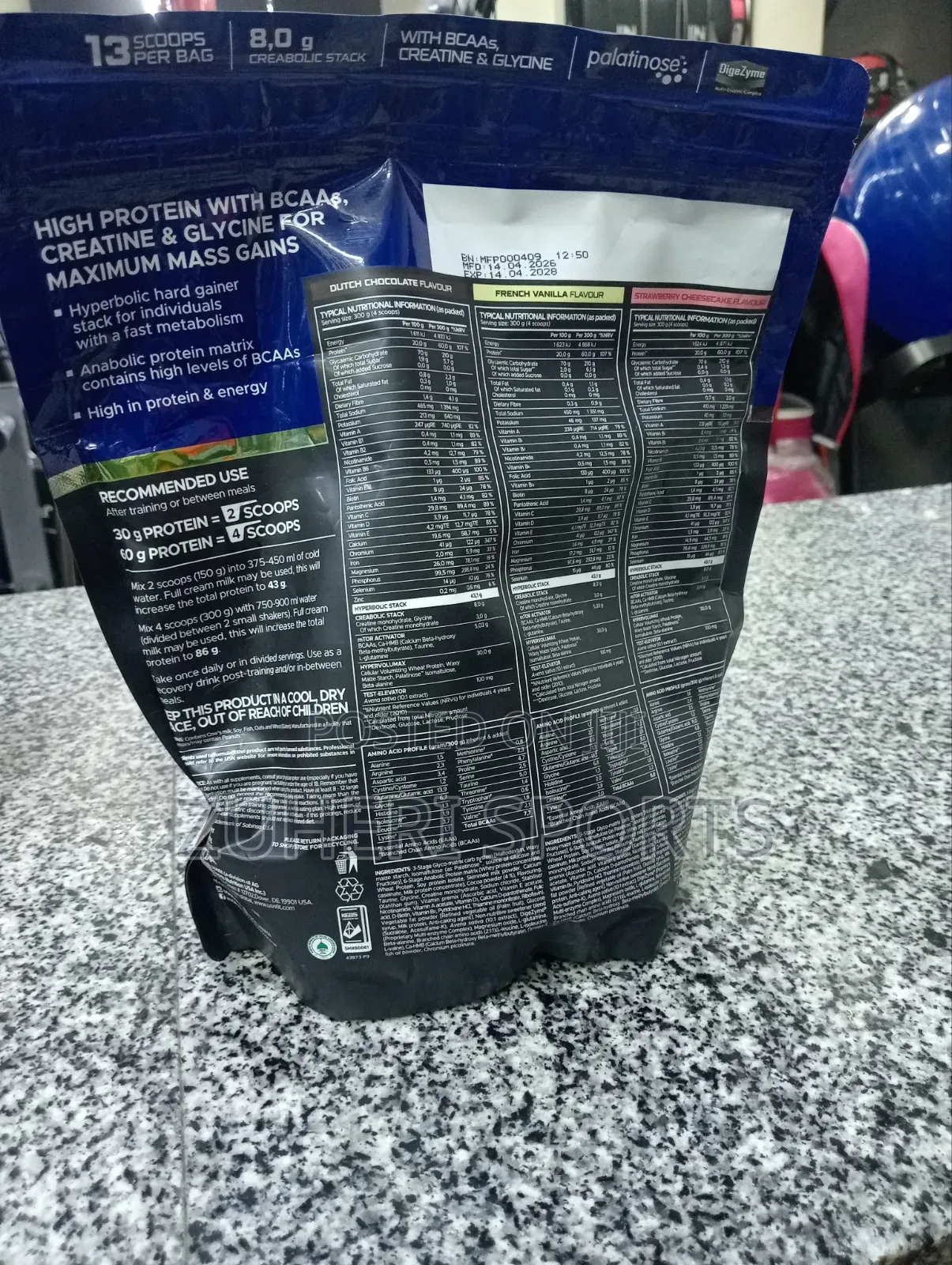 Usn Hyperbolic Mass :1kg Strawberry