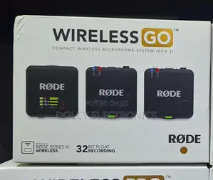 Rode Wireless Go Gen 3 Microphone