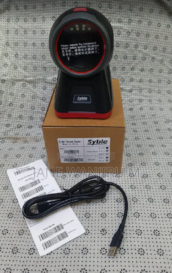 New Table Mount Barcode Scanner