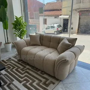 Curved Accent/Modern 3 Seater Sofa