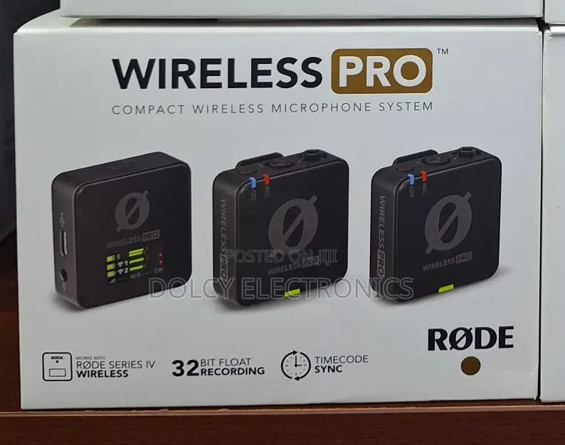 Rode Wireless Pro Wireless Microphone System.