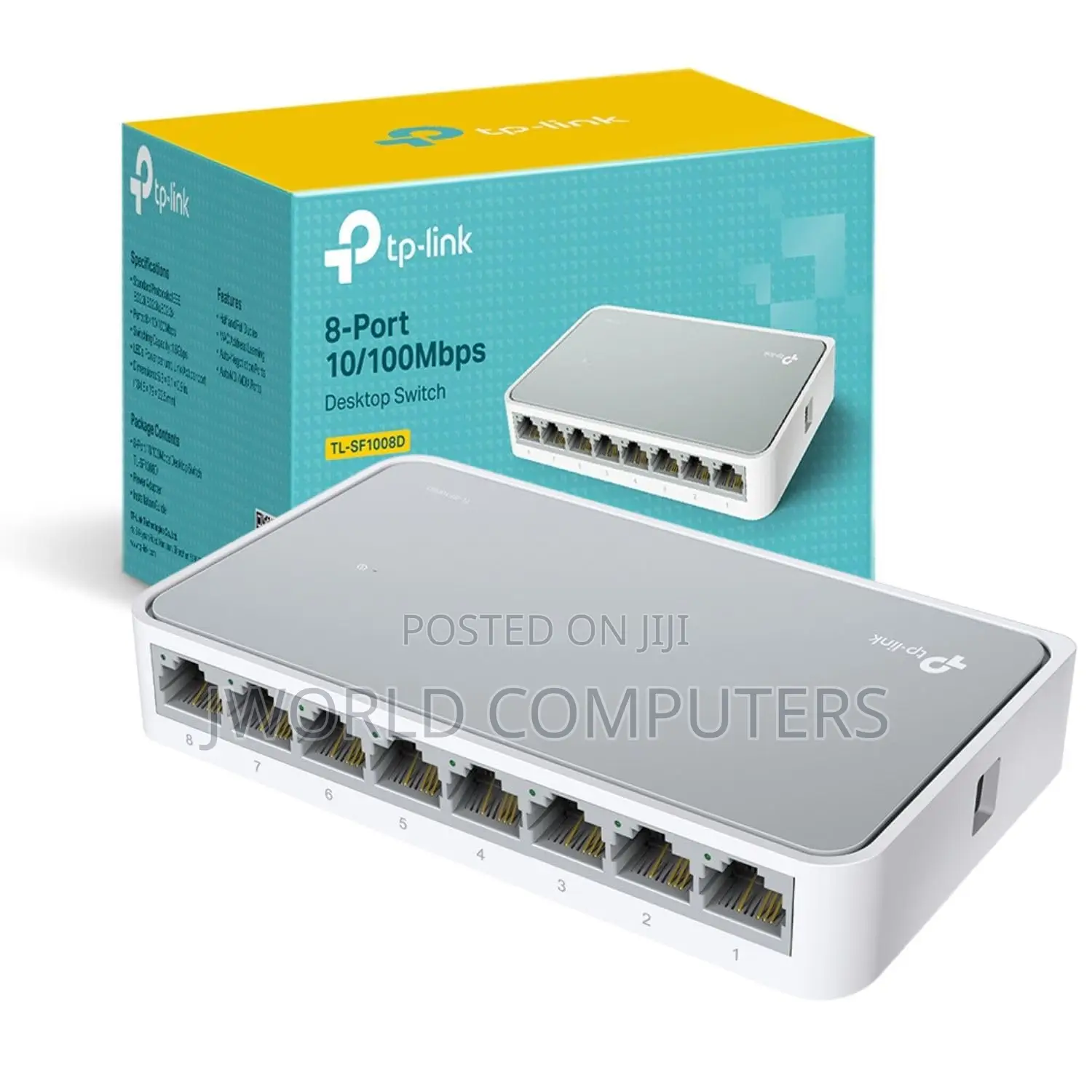 Tp Link 8port 10/10mps Tl Sf10008d