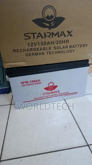 150 Ah Starmax Solar Battery/12v 150ah Starmax Batttery