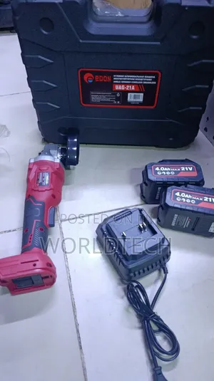4" Edon Cordless Grinder/21v Edon Rechargeable Grinder