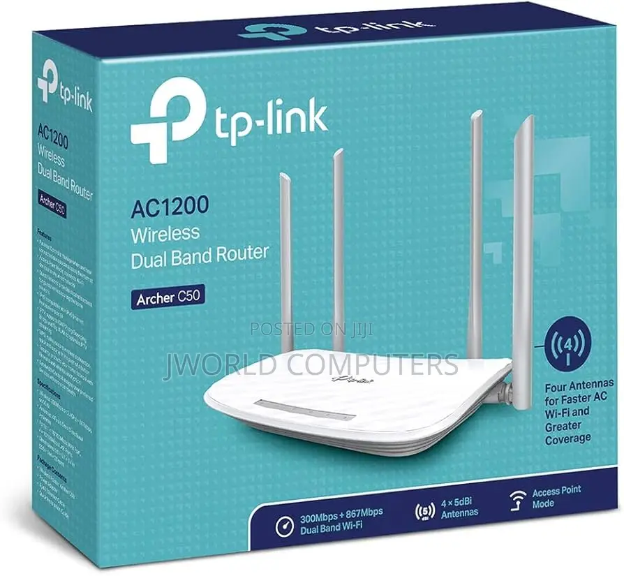 Tplink Ac1200 Archer C50