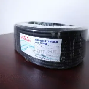 Weishisen 2x1.5mm 100% Pure Copper High-Quality Speaker Cable