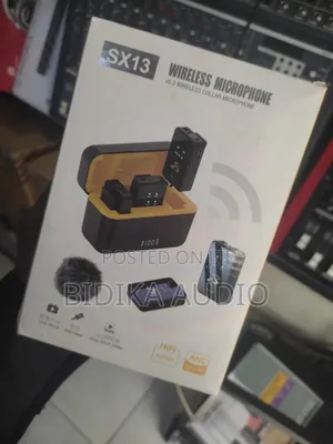 Sx13 Wireless Collar Lavalier Microphone System V5.3 Charging Case