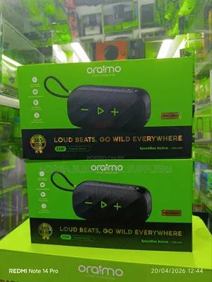 Oraimo 25w Spacebox Active Bluetooth Speaker With Customized Fm