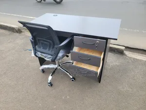 Office Workstation Table + Chair
