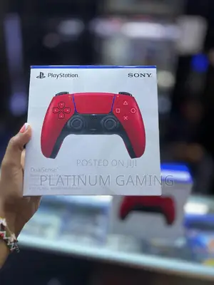Volcanic Red Dps5 Wireless Controller