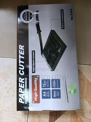 A4 Paper Cutter and Paper Adjustmeng Included