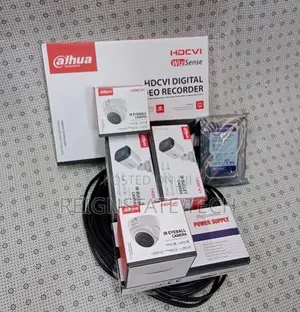 Dahua CCTV Security Cameras / Dahua 3 Cameras Channel Kit