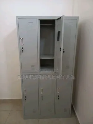 Six Doors Metal Staff Locker