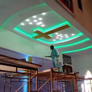 Church Alter Gypsum Design and Installation