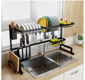 Over the Sink Single Layer Drainer ,Minimalist Over-the-Sink Storage