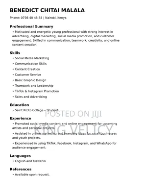 Social Media Marketer Content Creator