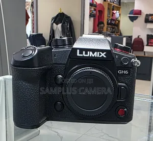 Panasonic Lumix Gh6 High-End Mirrorless Camera.