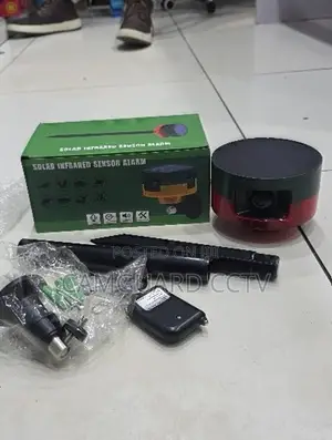 Solar Infrared Sensor Alarm Wireless Outdoor Security Siren
