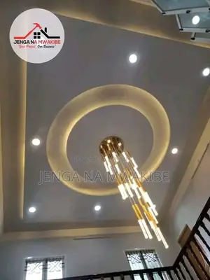 Gypsum Ceiling Chandelier Installations