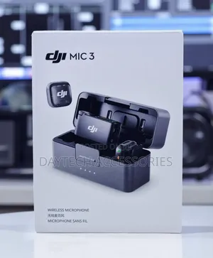 This Is Dji Mic 3 2-Person Compact Wireless Microphone System - Black