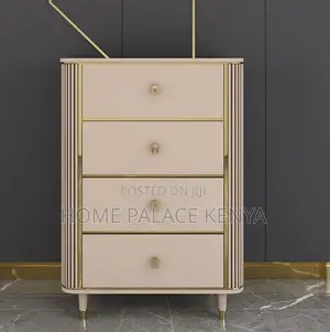 Chest of Drawers: 4 Drawer Wooden Nightstand
