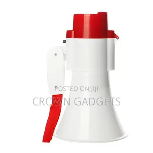Handheld Loudspeaker Megaphone With Mic Siren Recorder