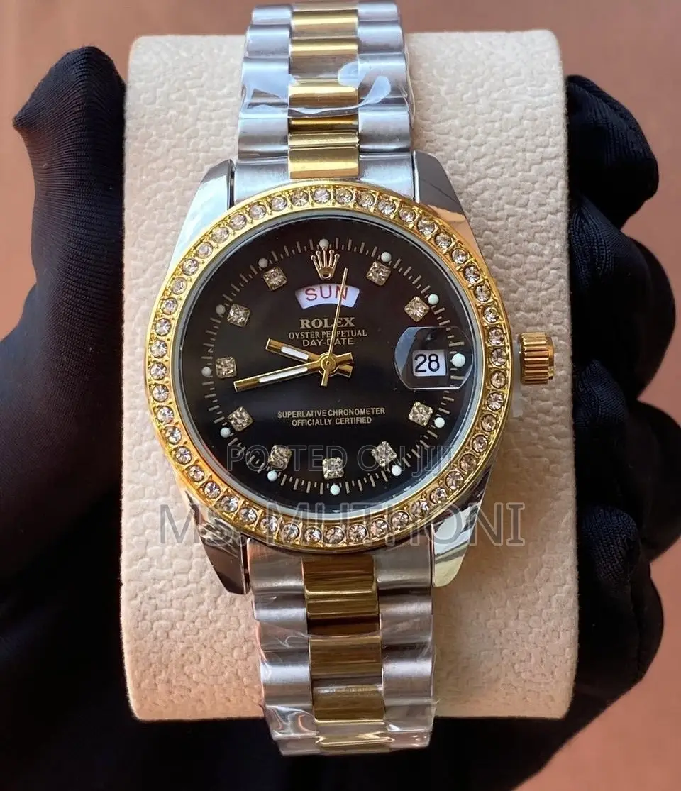 Stone Detailed Rolex Ladies