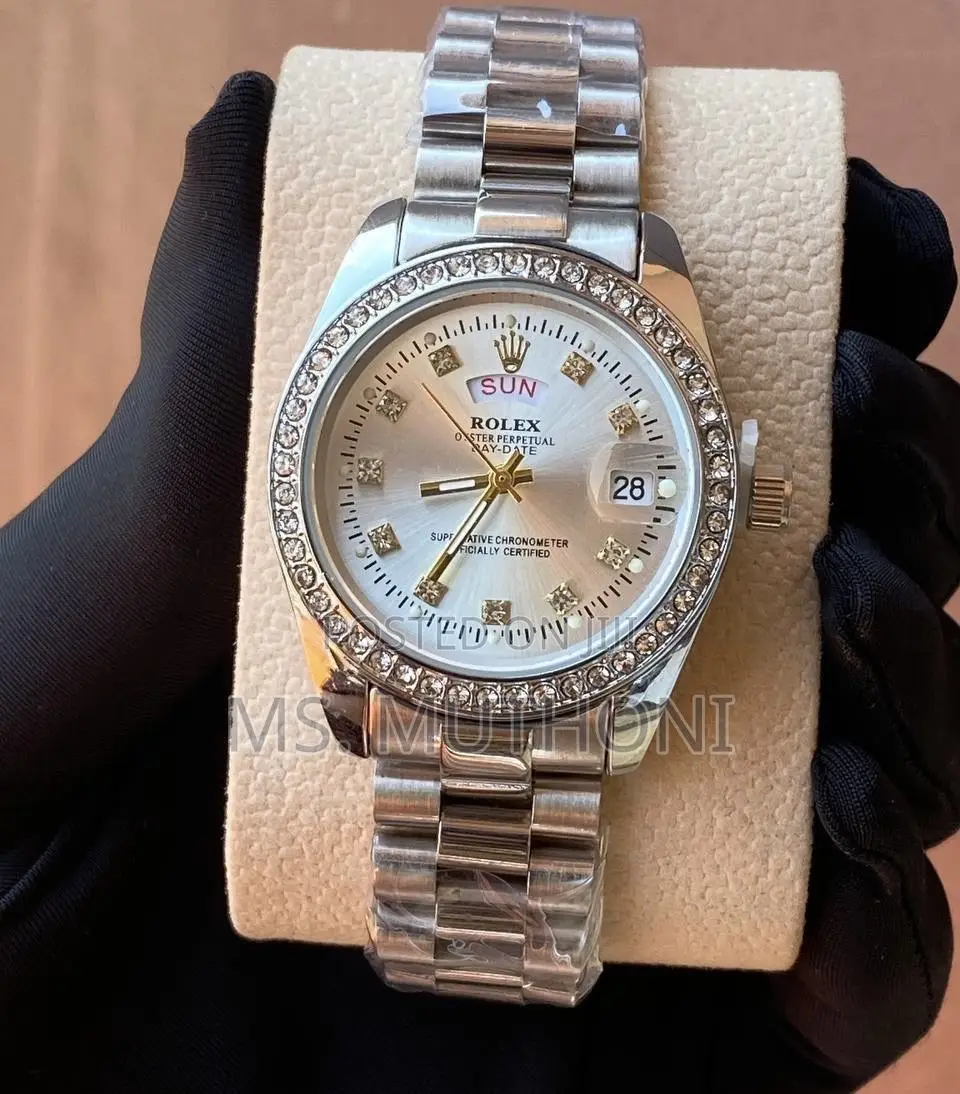 Stone Detailed Rolex Ladies