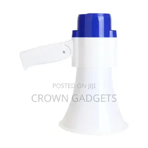 Rechargeable Handheld Megaphone Loudspeaker With Microphone