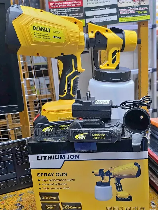 Dewalt Cordless Spray Gun 48v