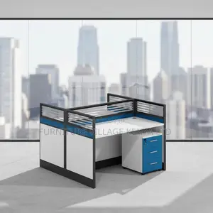 2-Seater Modern Modular Office Workstation