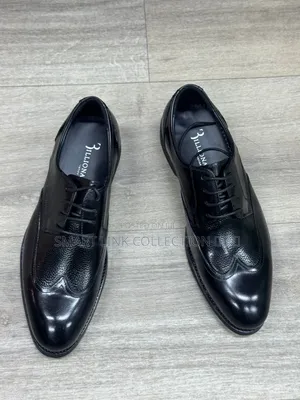 Black/Brown Billionaire Official Shoes