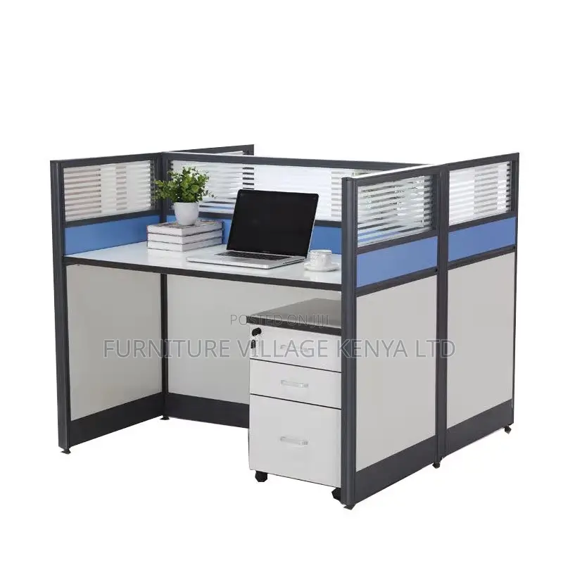 2-Seater Modern Modular Office Workstation