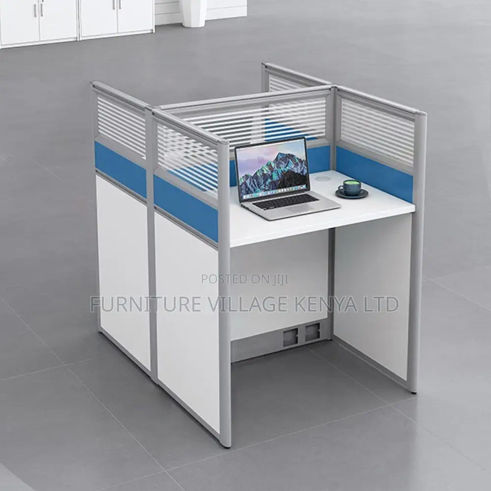 2-Seater Modern Modular Office Workstation