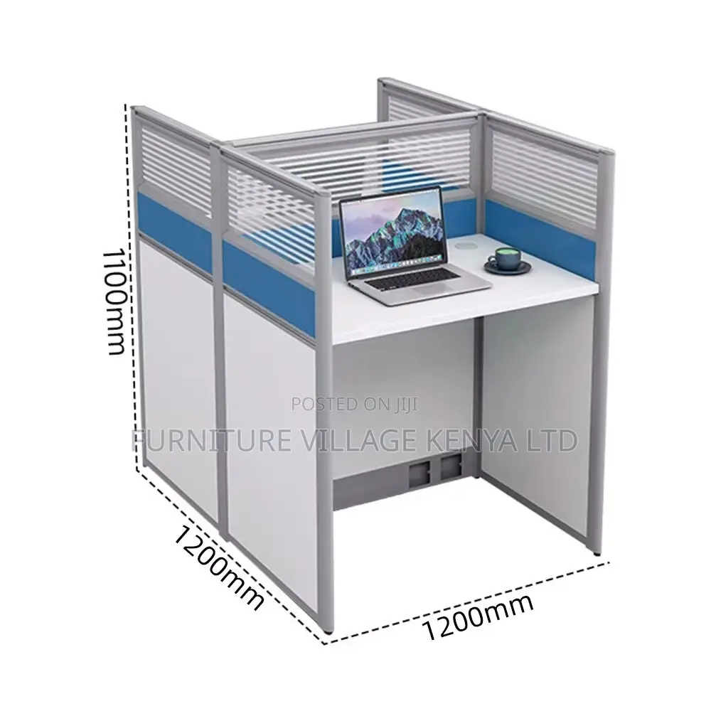 2-Seater Modern Modular Office Workstation