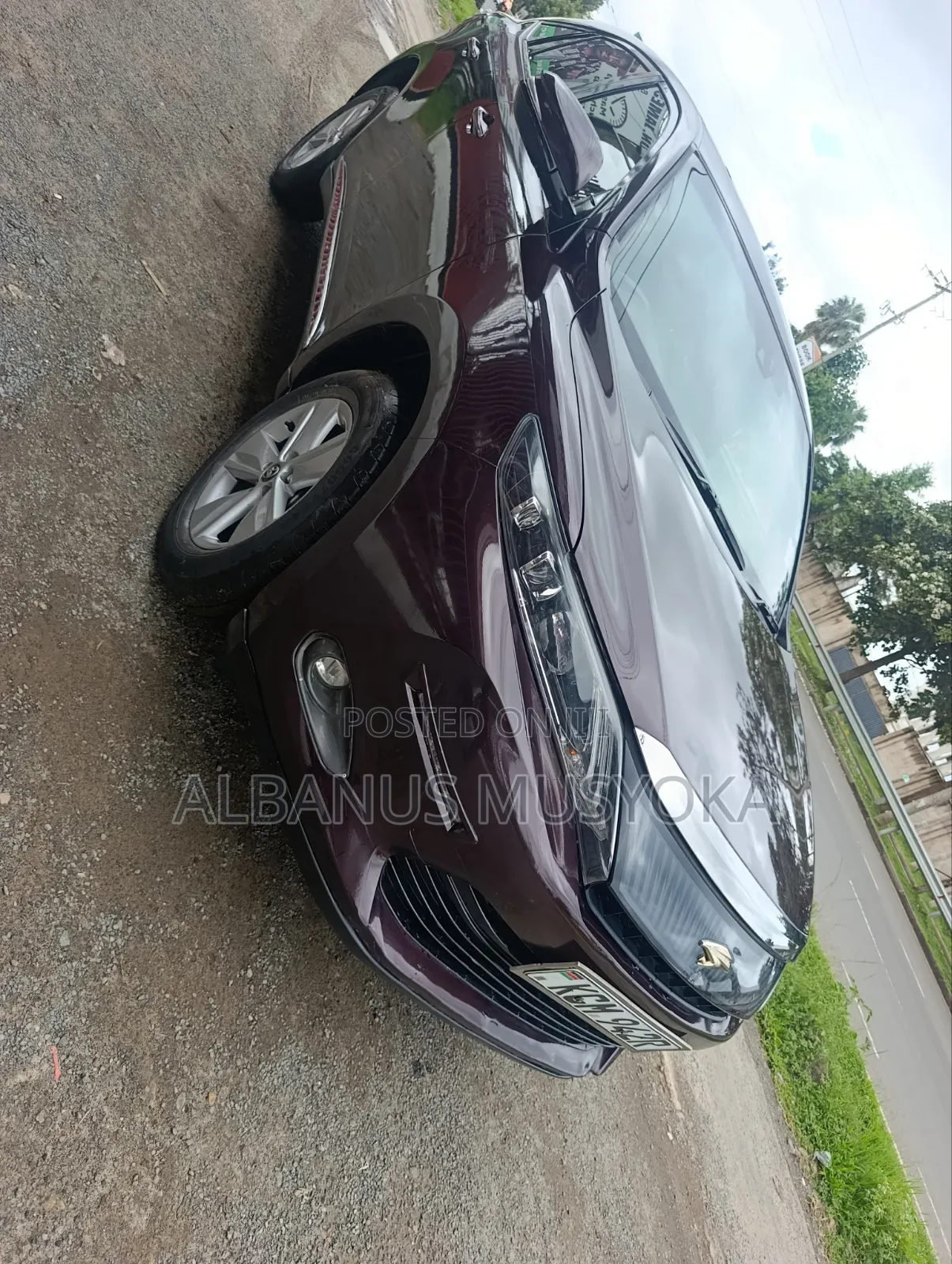 Toyota Harrier 2015 Red