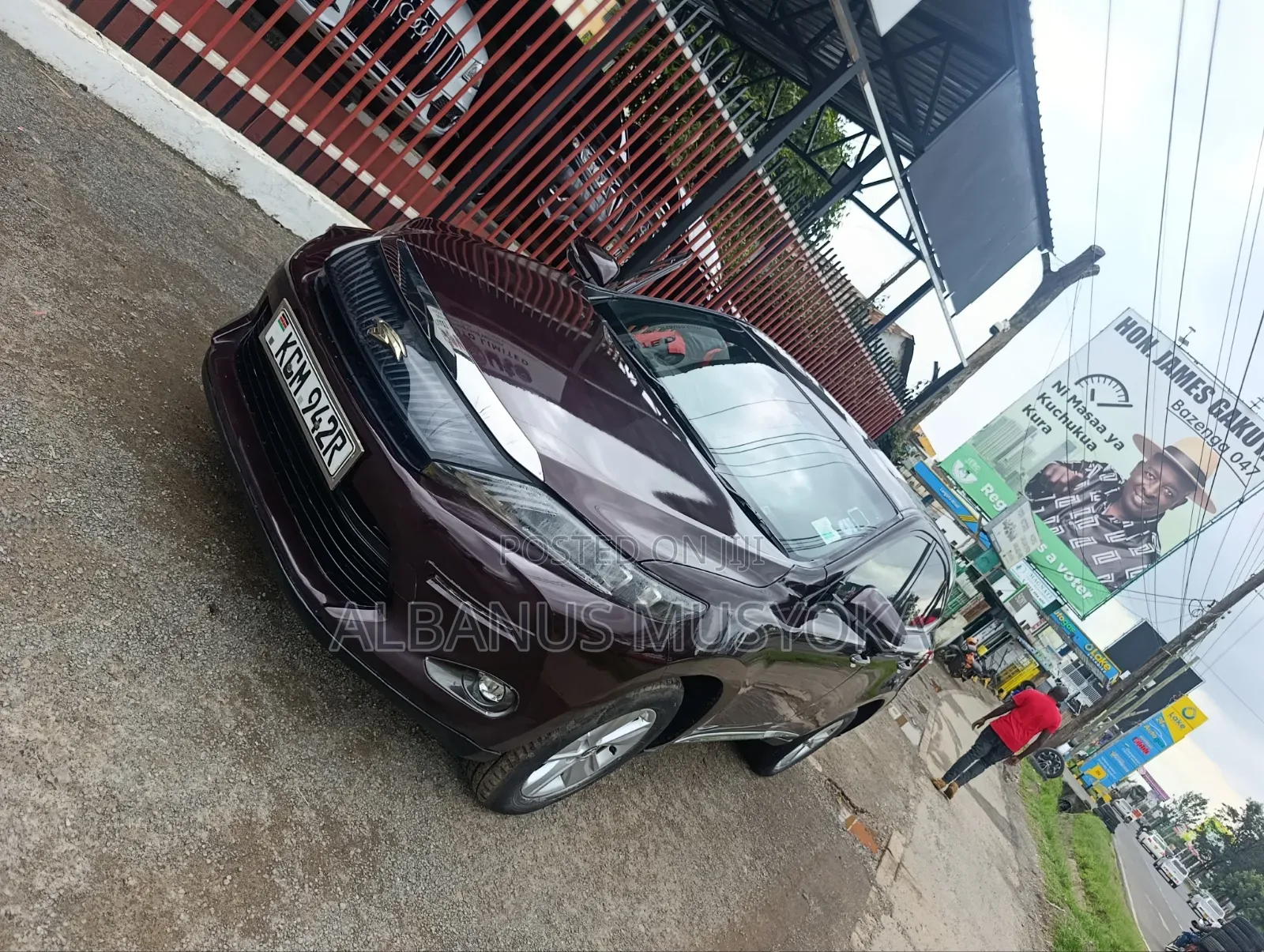 Toyota Harrier 2015 Red