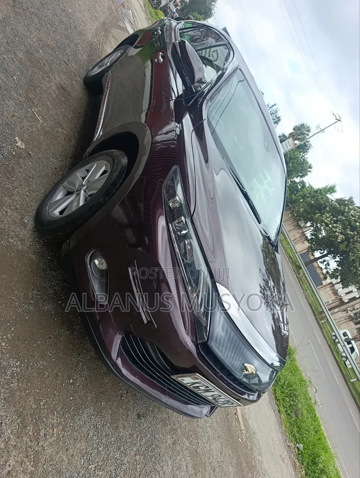 Toyota Harrier 2015 Red