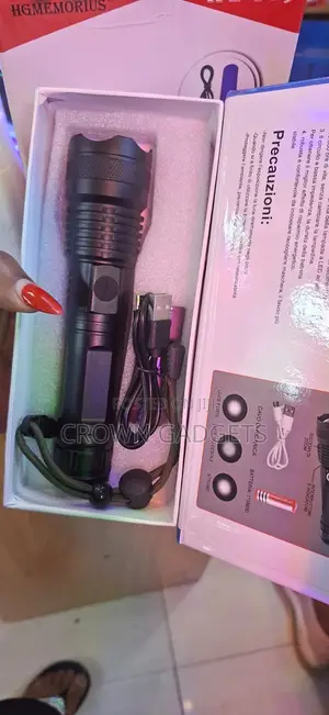 P50 Rechargeable Torch High Power Led Camping Light