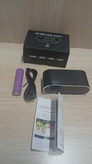 Clock Design Wifi Security Camera