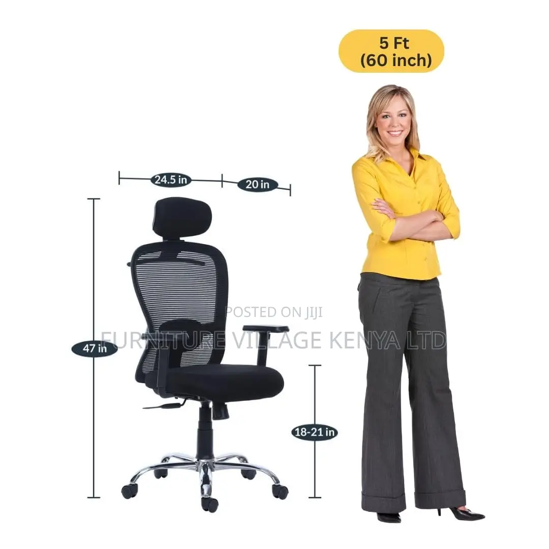 Executive Ergonomic Height Adjustable Home Chair