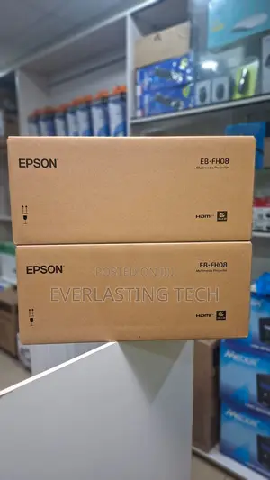 Epson Eb-Fh08 Projector Full Hd 1080p, 3600 Lumens