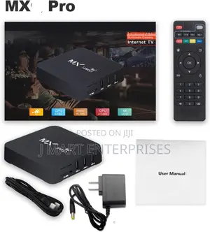 Mx Pro 5g Smart Ultra Hd Media Player Wifi 6 Bt